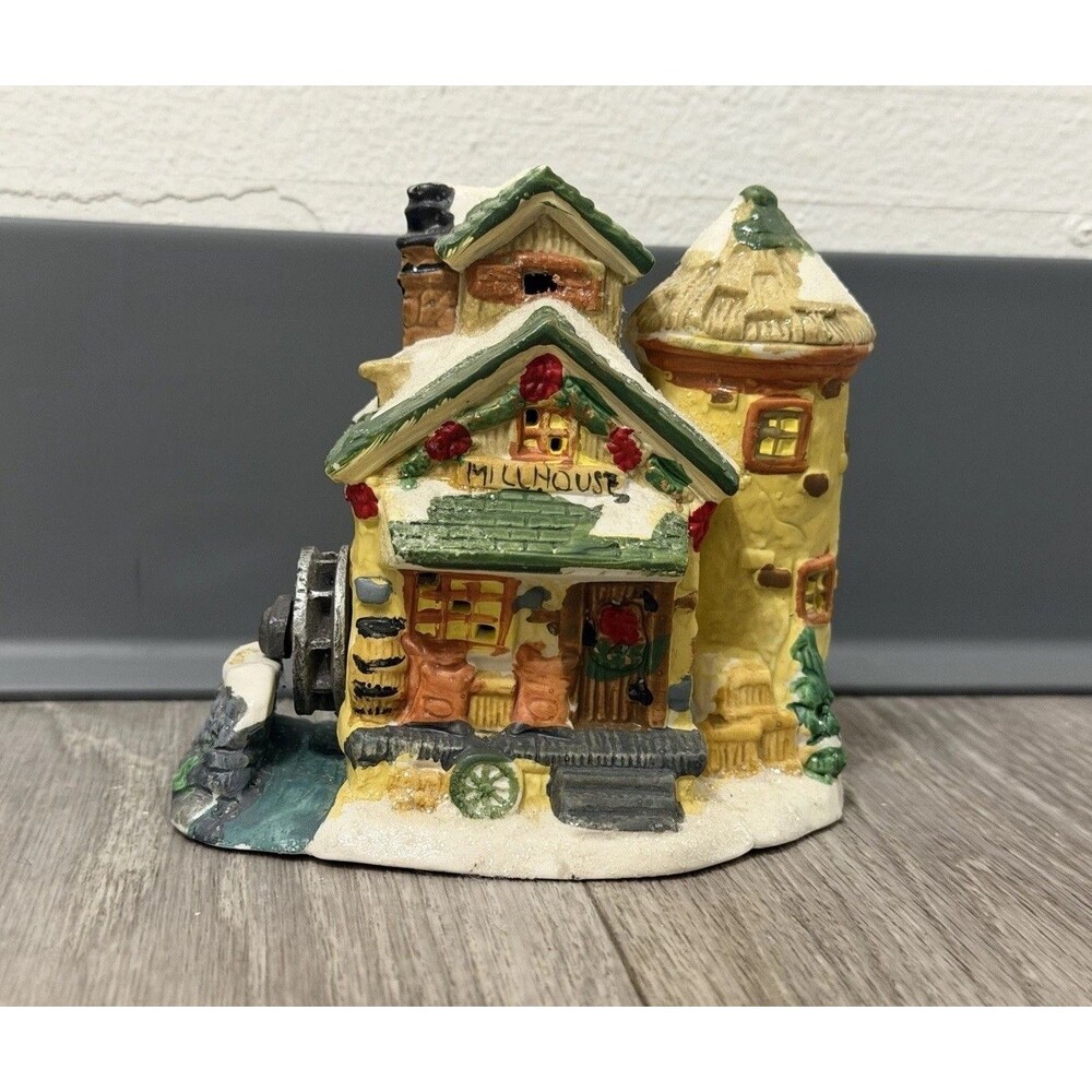 COBBLESTONE CORNERS 2004 Windham Lighted Mill House - PreOwned